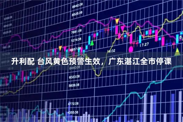 升利配 台风黄色预警生效，广东湛江全市停课